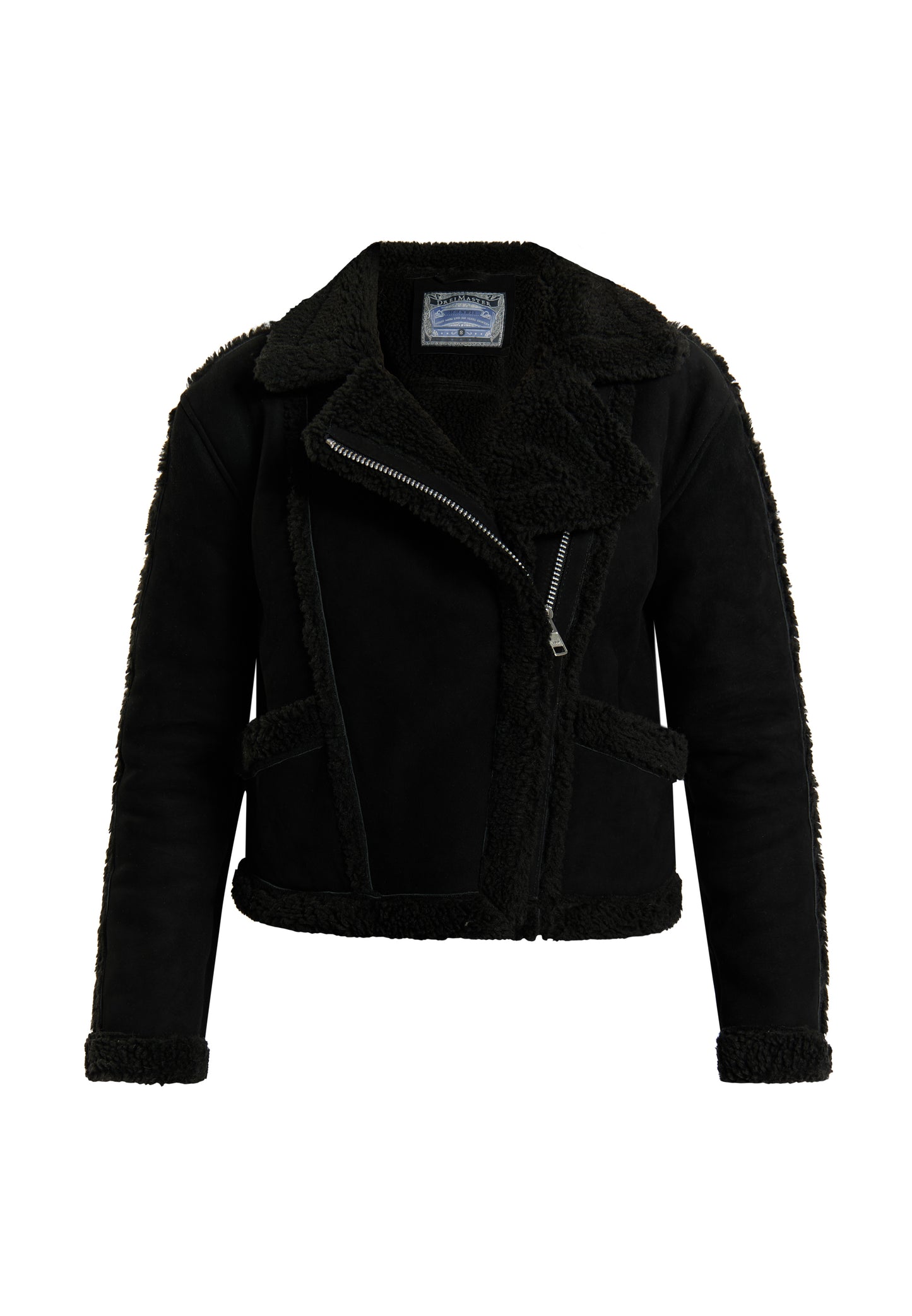DreiMaster Vintage Damen Leder Biker Jacke