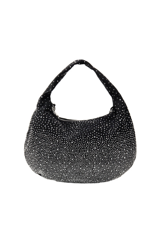 Faina Women's Shoulder Bag With Rhinestones