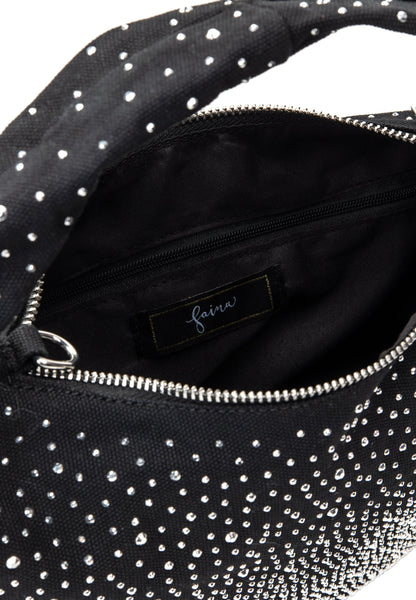 Faina Women's Shoulder Bag With Rhinestones