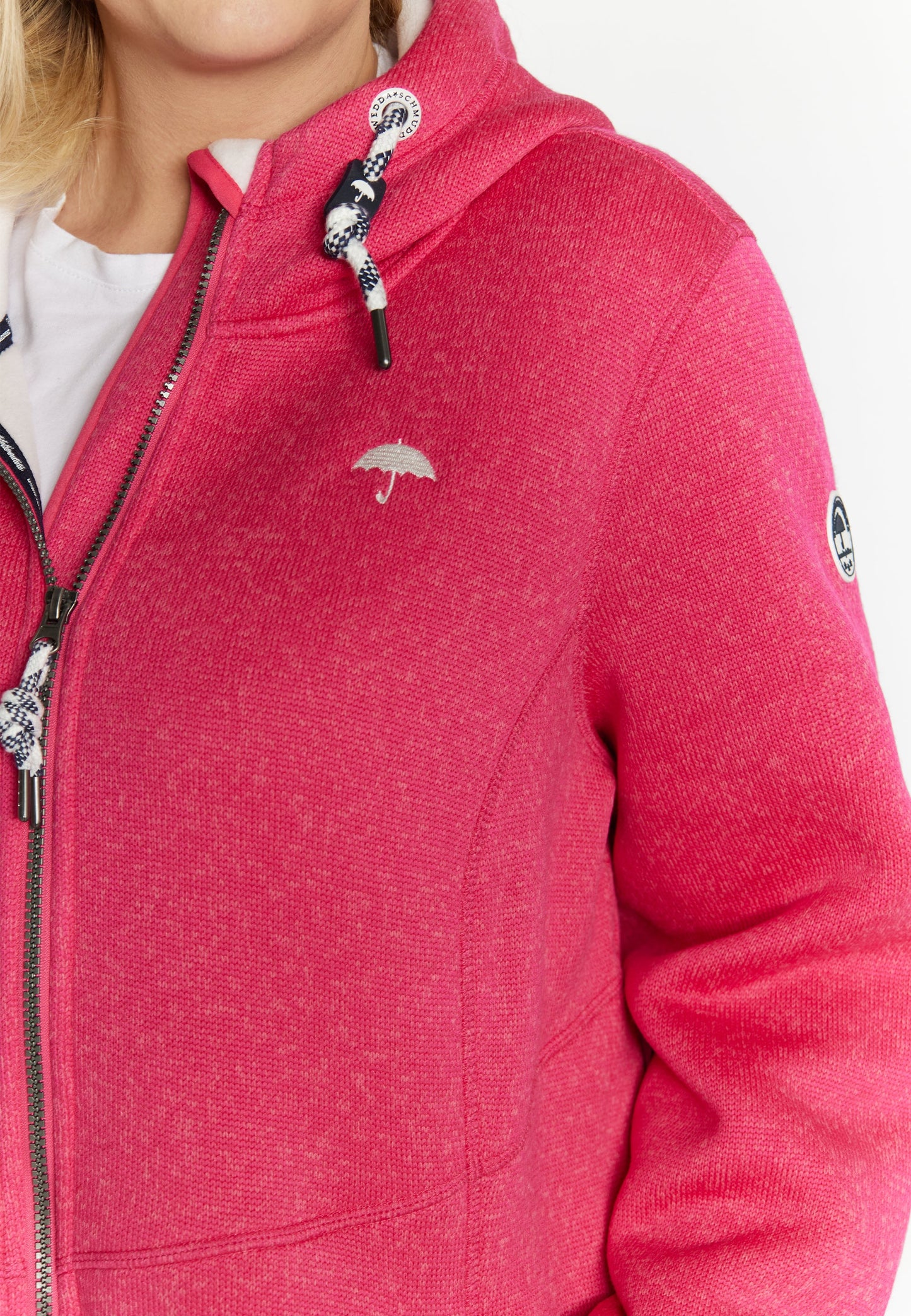 Schmuddelwedda Women's Knitted Fleece Jacket