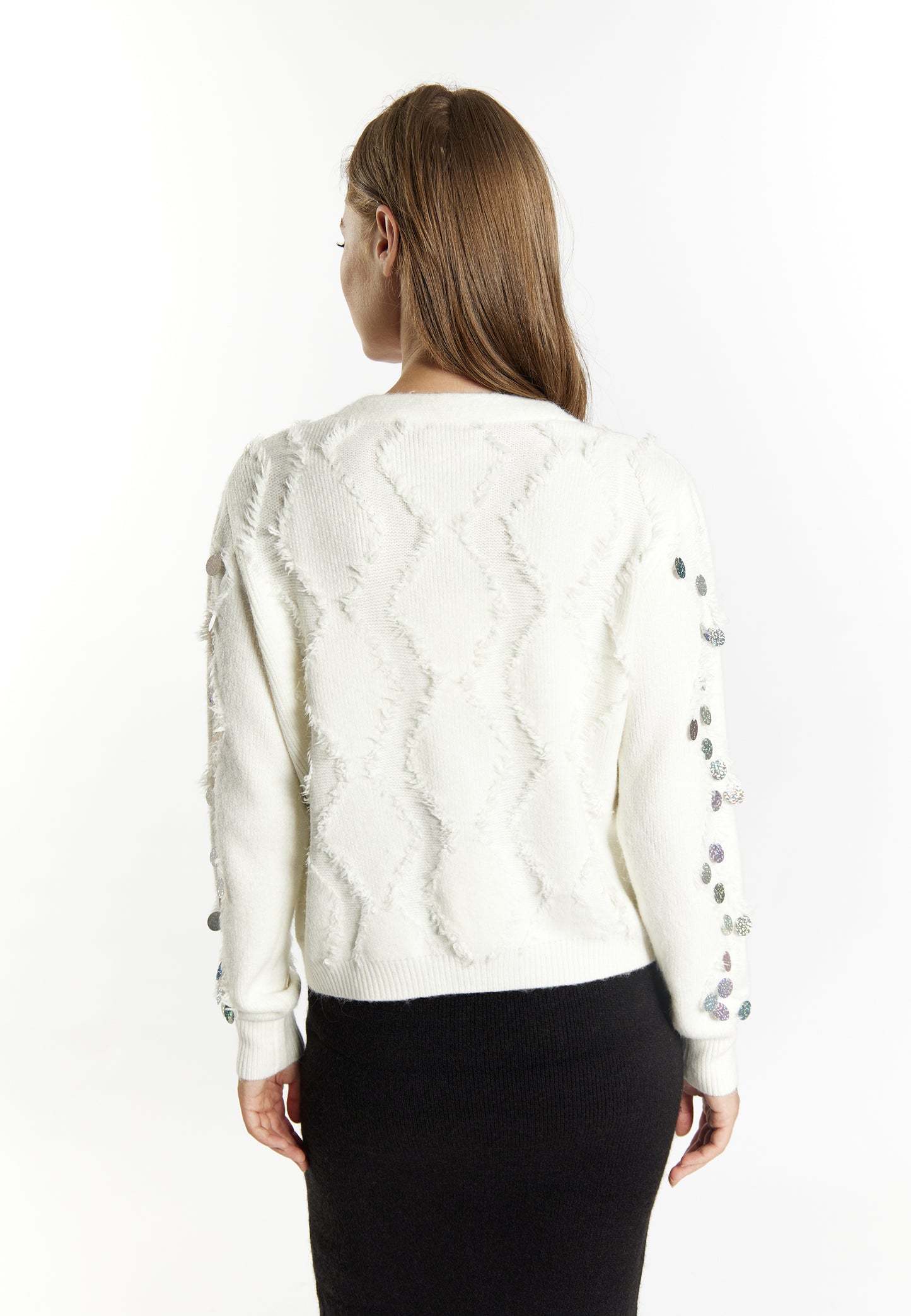IZIA Damen Strickjacke