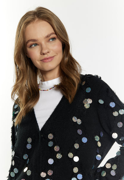IZIA Damen Strickjacke