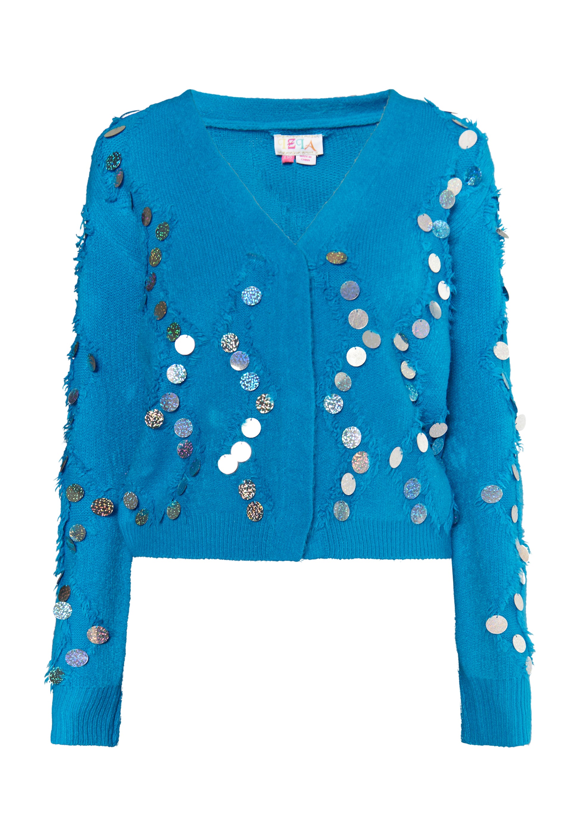 IZIA Damen Strickjacke