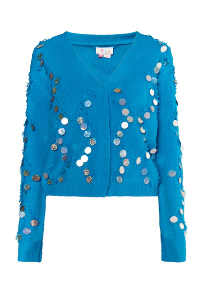 IZIA Damen Strickjacke