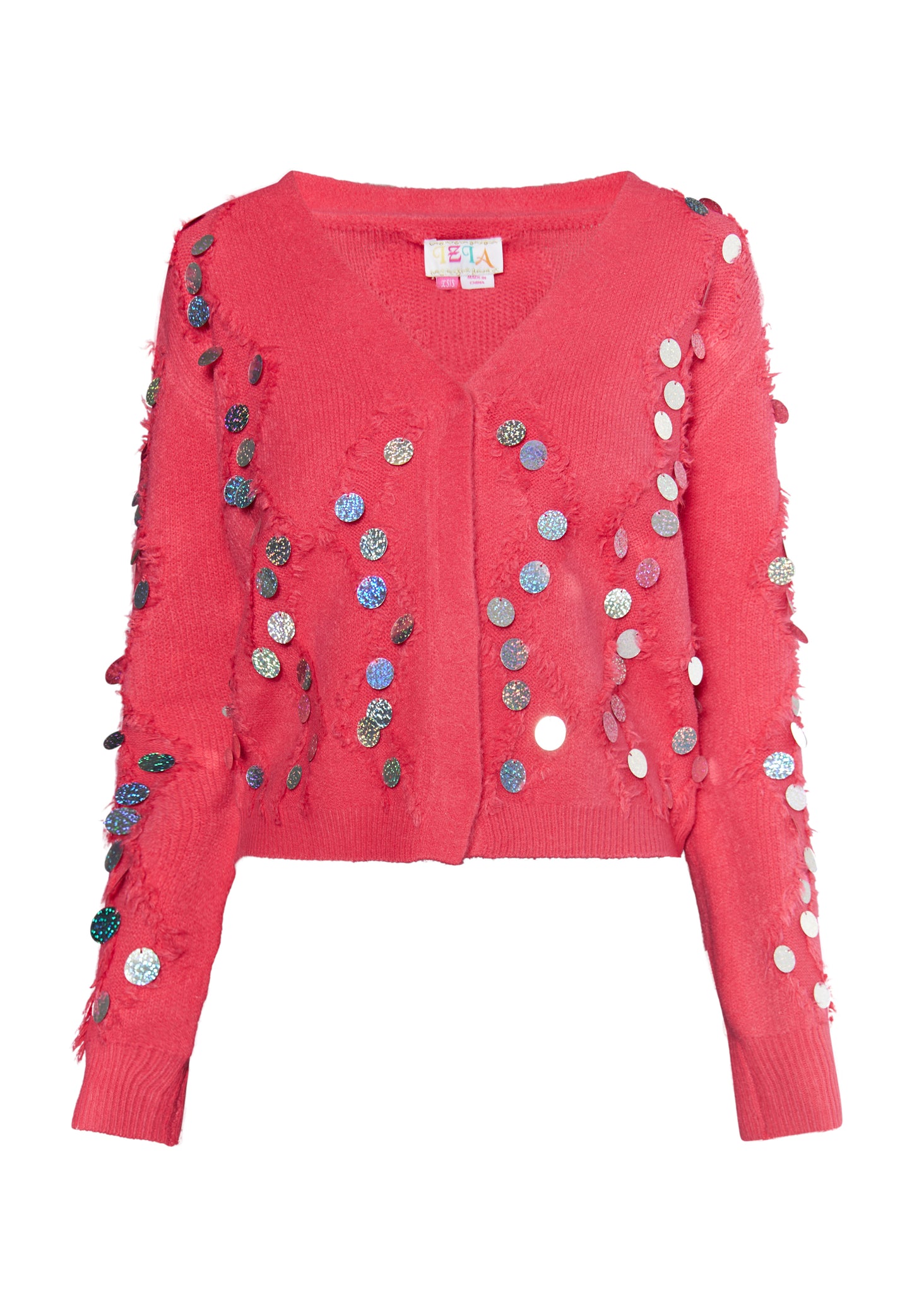 IZIA Damen Strickjacke
