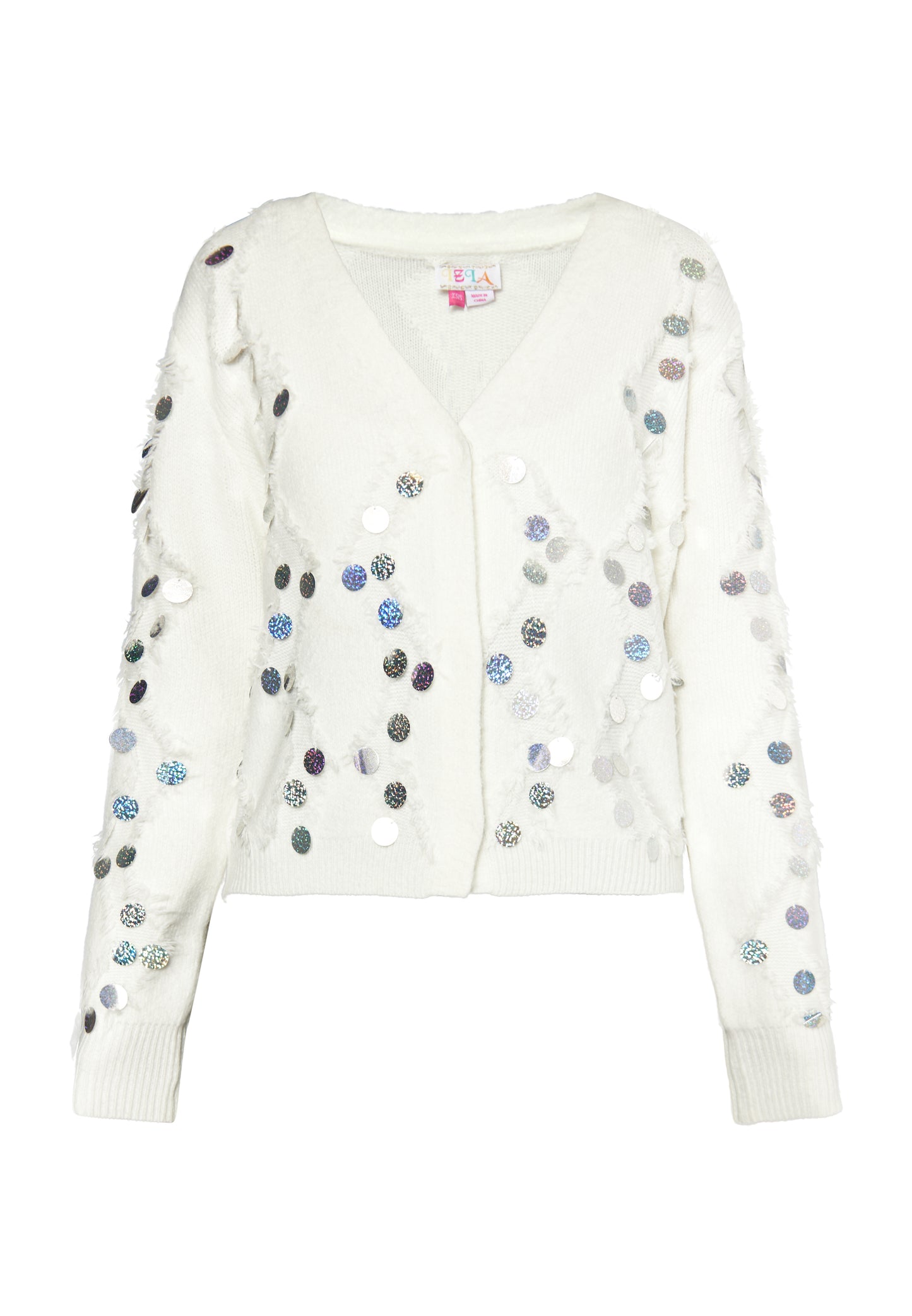 IZIA Damen Strickjacke