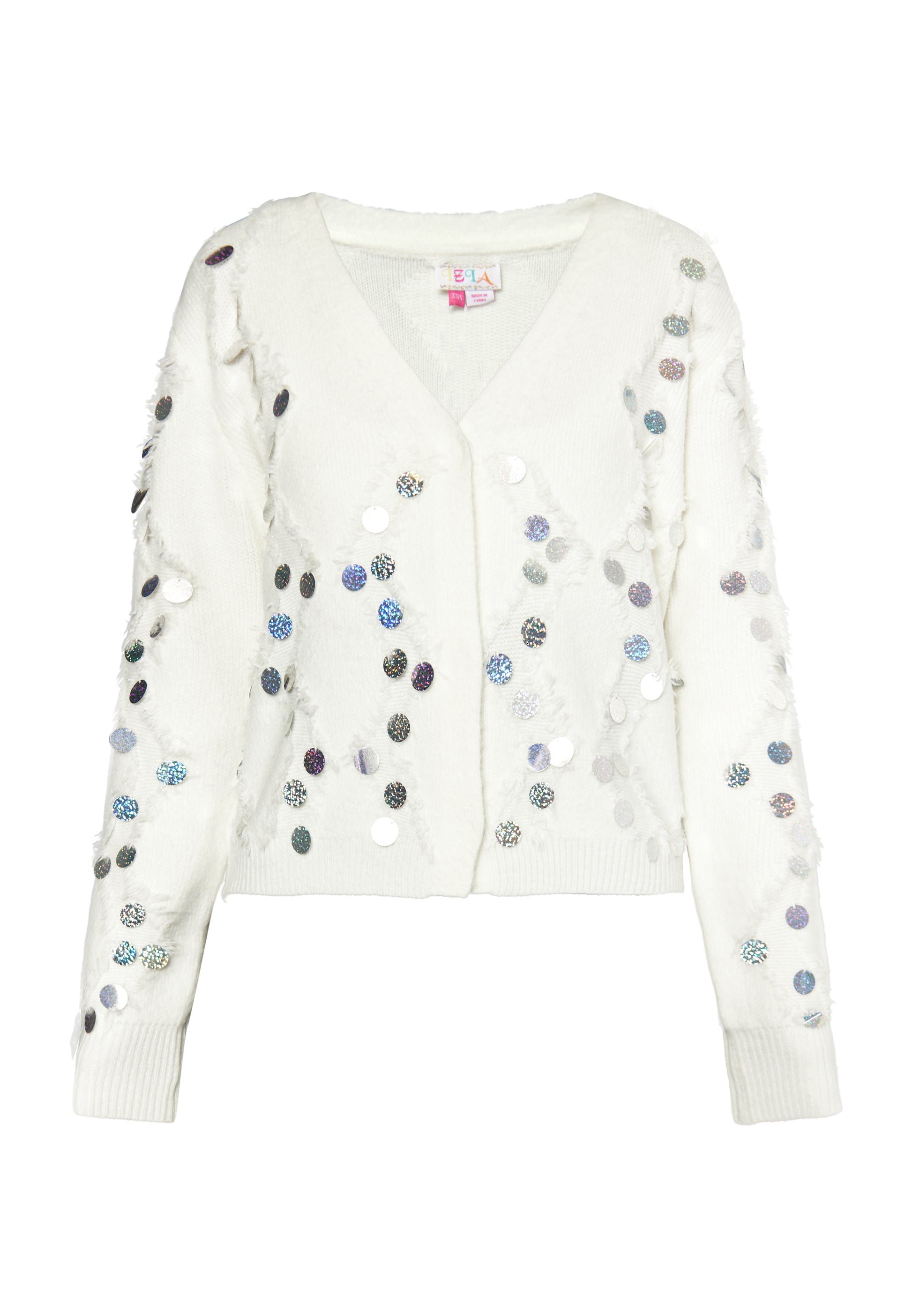 IZIA Damen Strickjacke