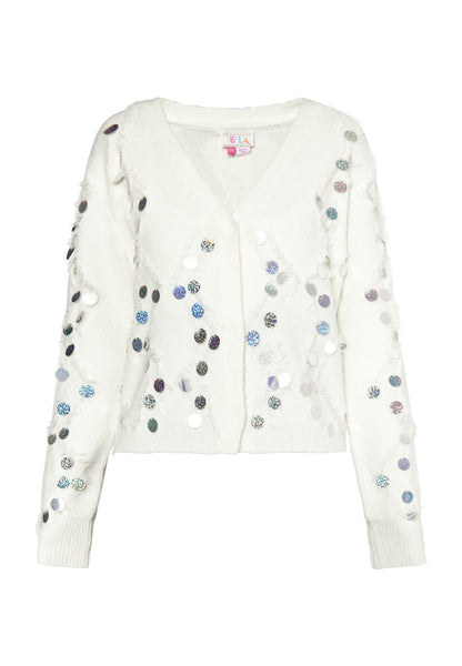 IZIA Damen Strickjacke