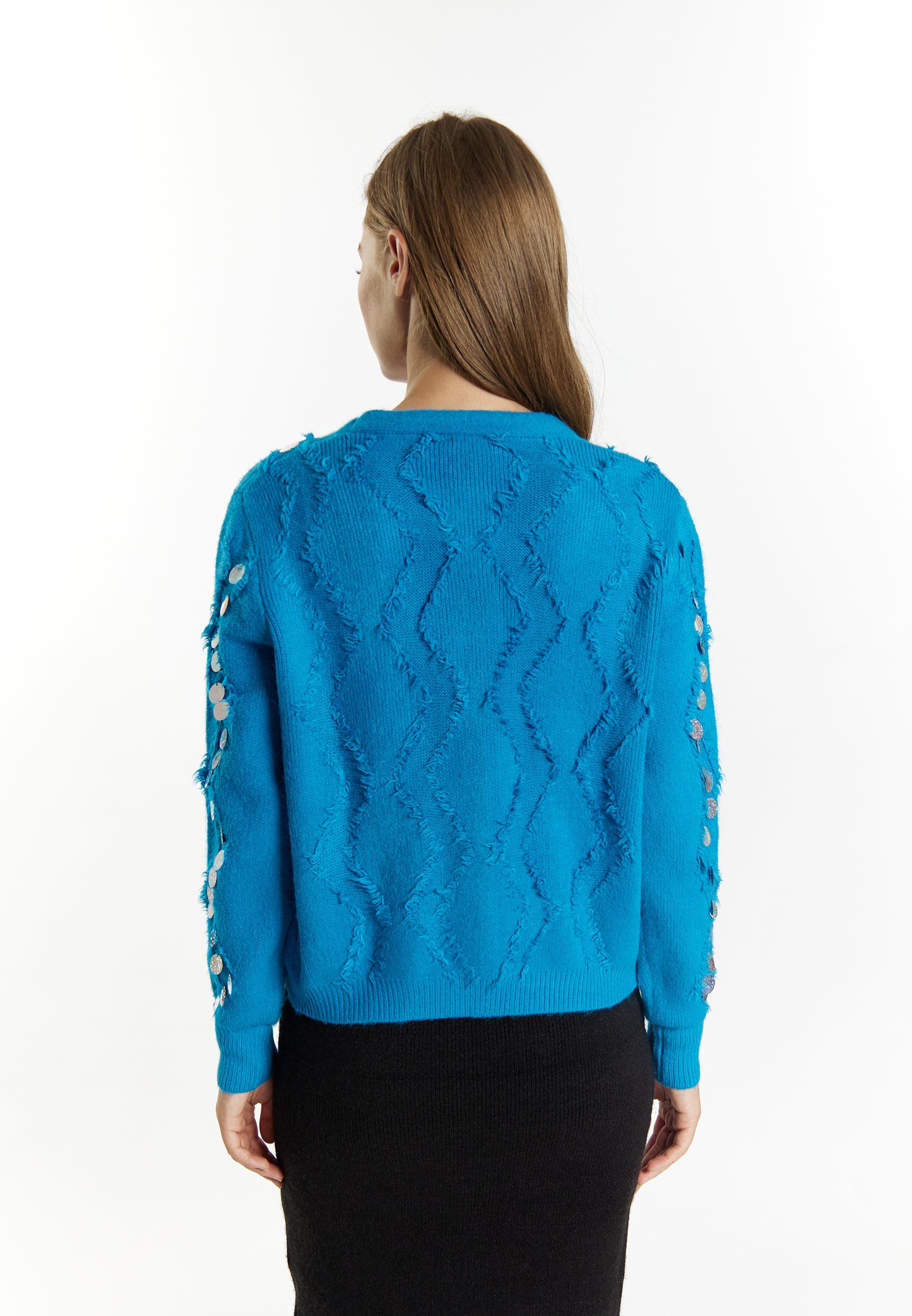 IZIA Damen Strickjacke
