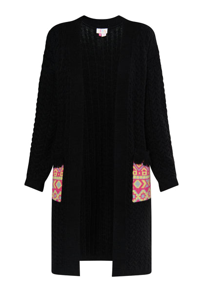IZIA Damen Strickjacke
