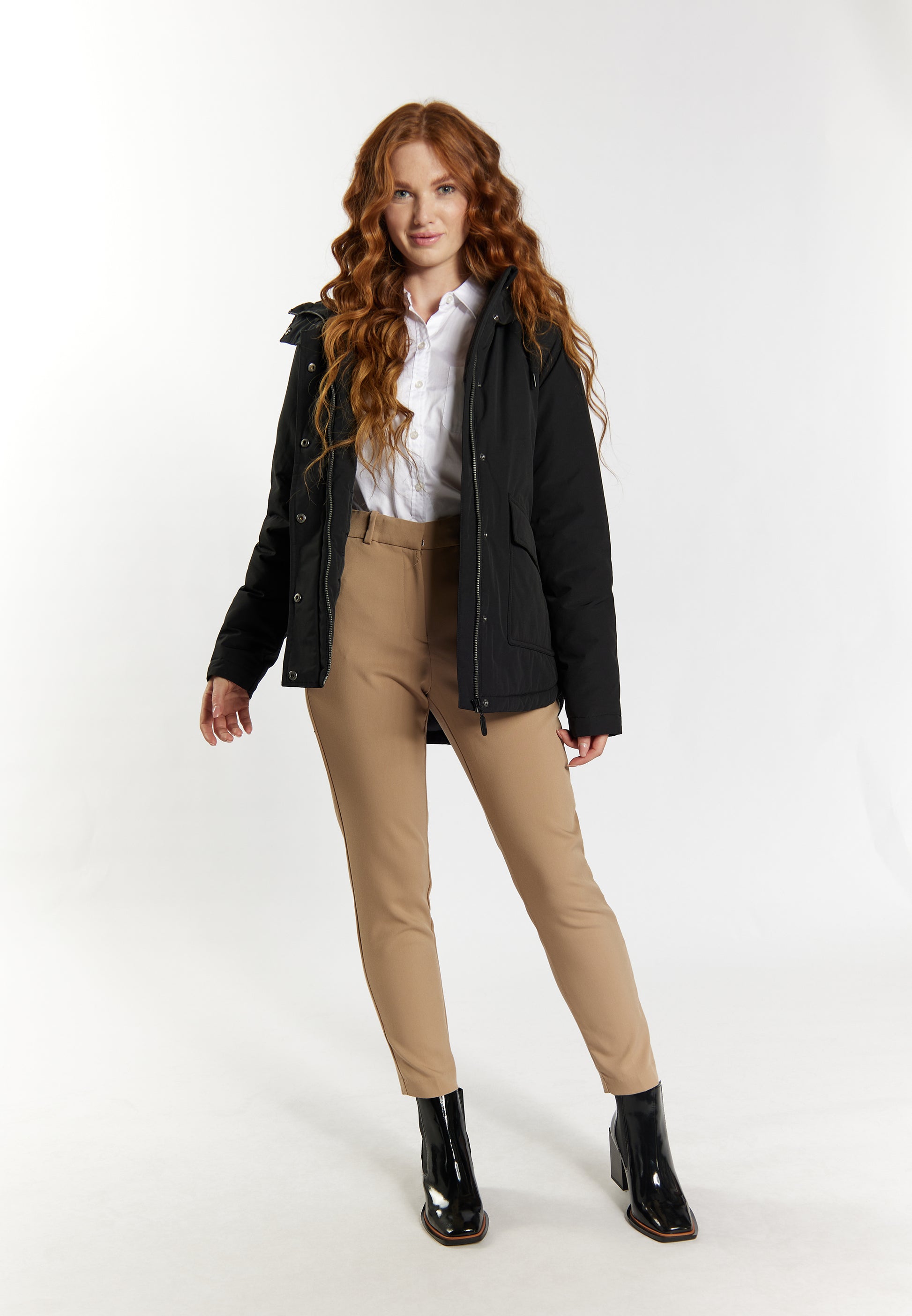 DreiMaster Klassik Damen Anorak + Einkaufstasche Set