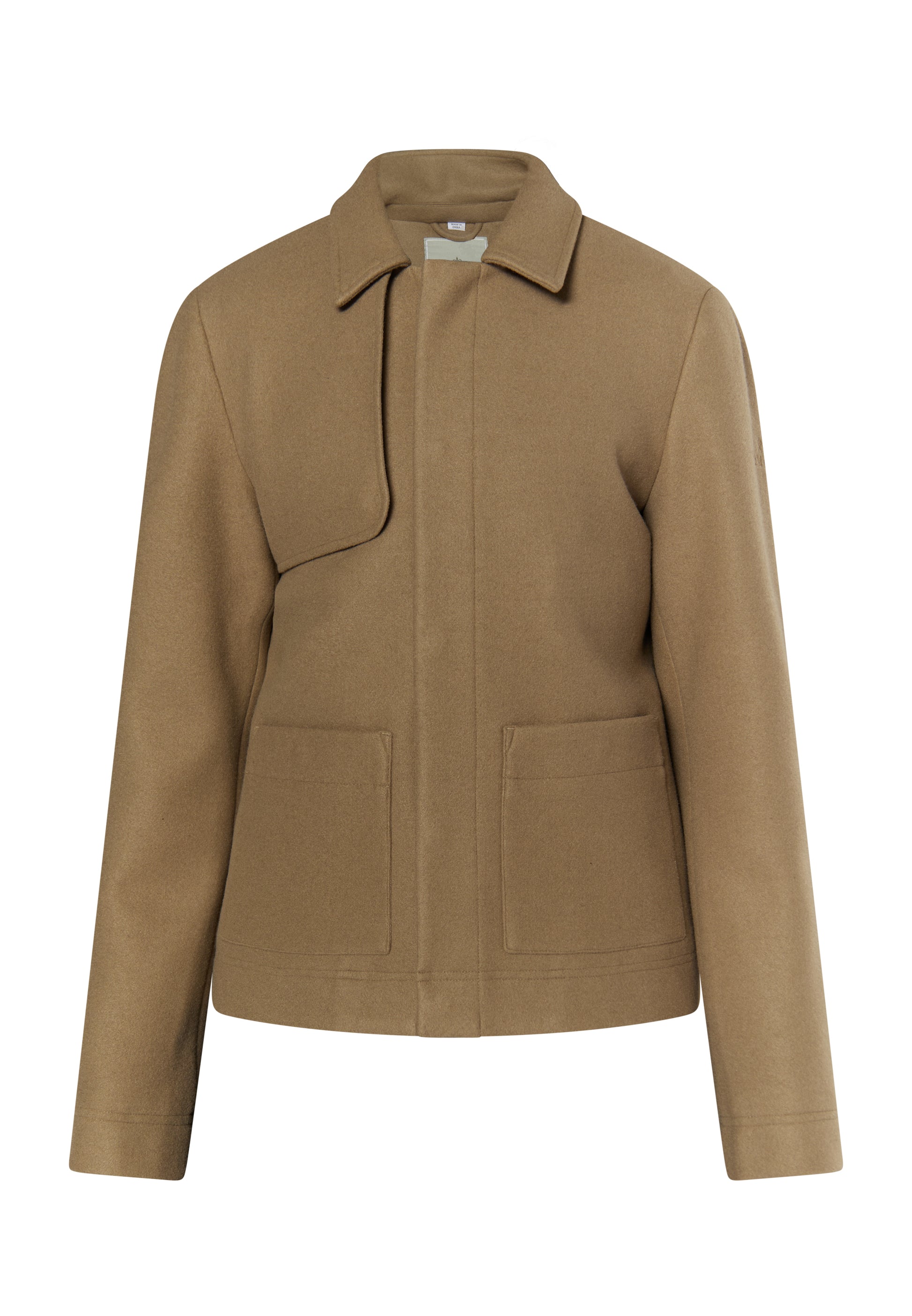 DreiMaster Klassik Herren �bergangsjacke in Wolloptik