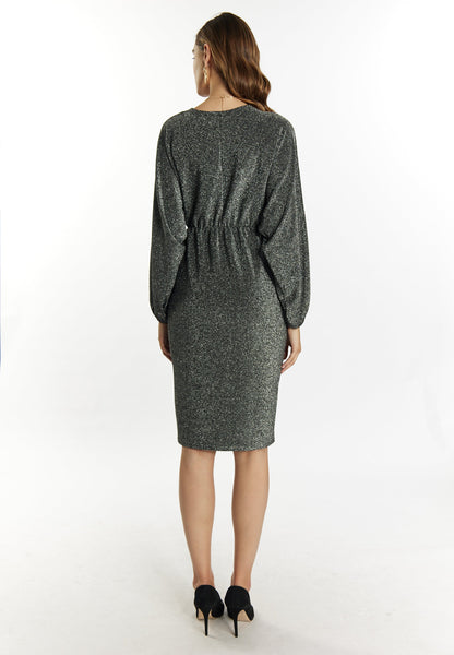 Faina Women's Evening Dress With Shiny Yarn
