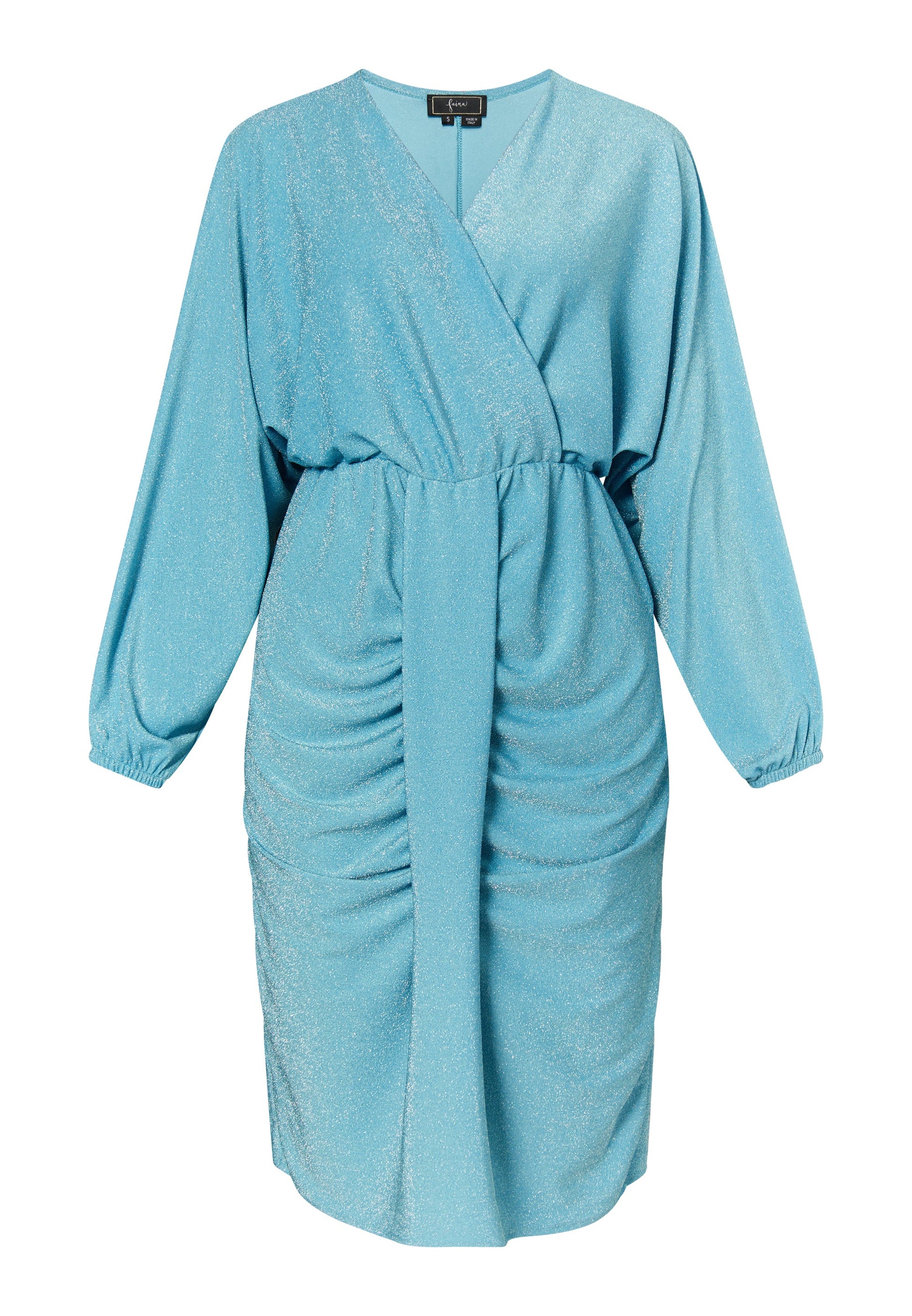 Faina Women's Evening Dress With Shiny Yarn