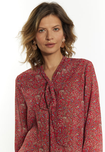 Albee Women's Tie Neck Blouse