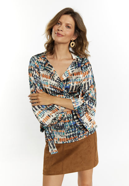 Imala Women's Wrap Blouse
