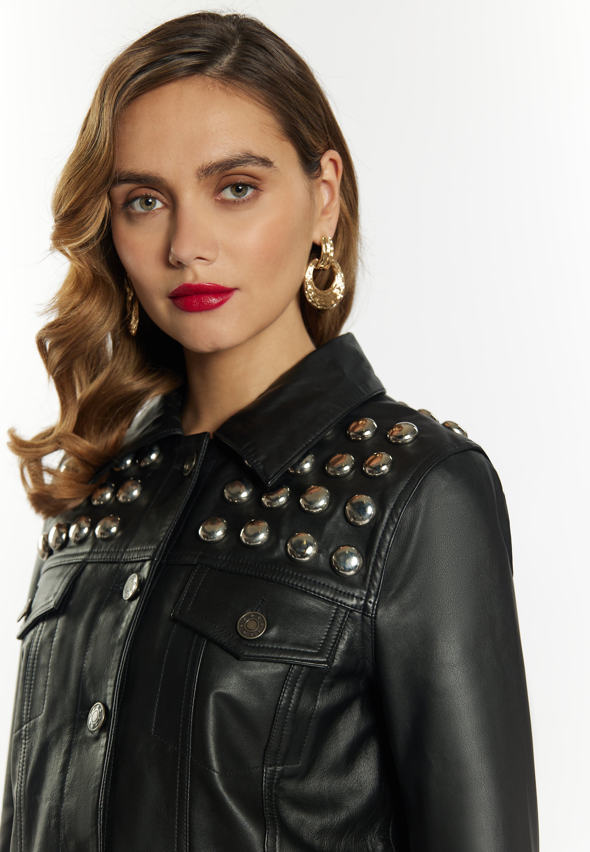 faina Lederjacke