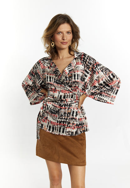 Imala Women's Wrap Blouse