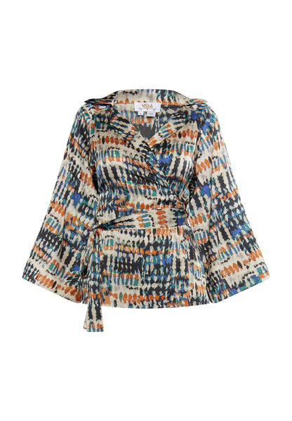 Imala Women's Wrap Blouse