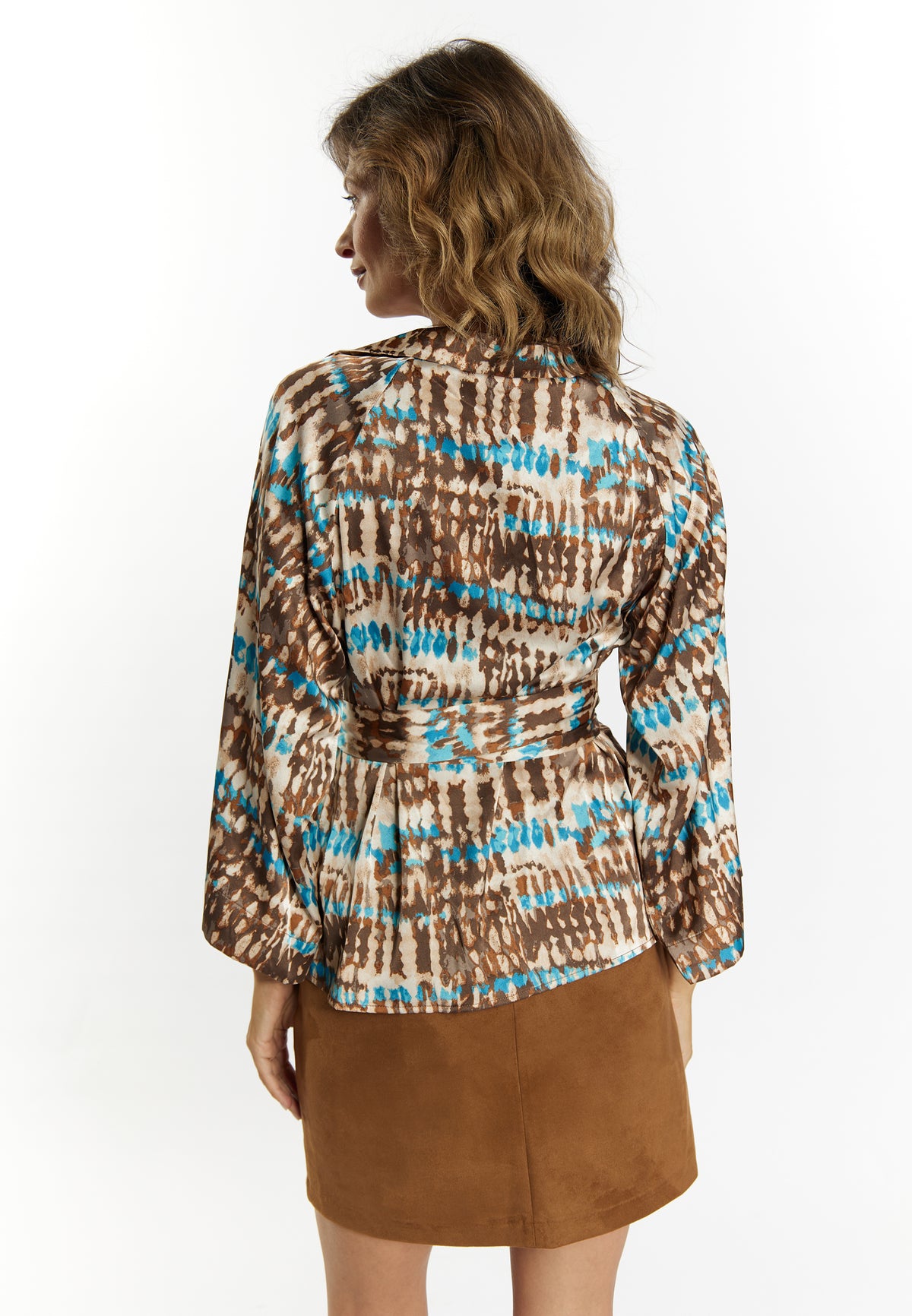 Imala Women's Wrap Blouse