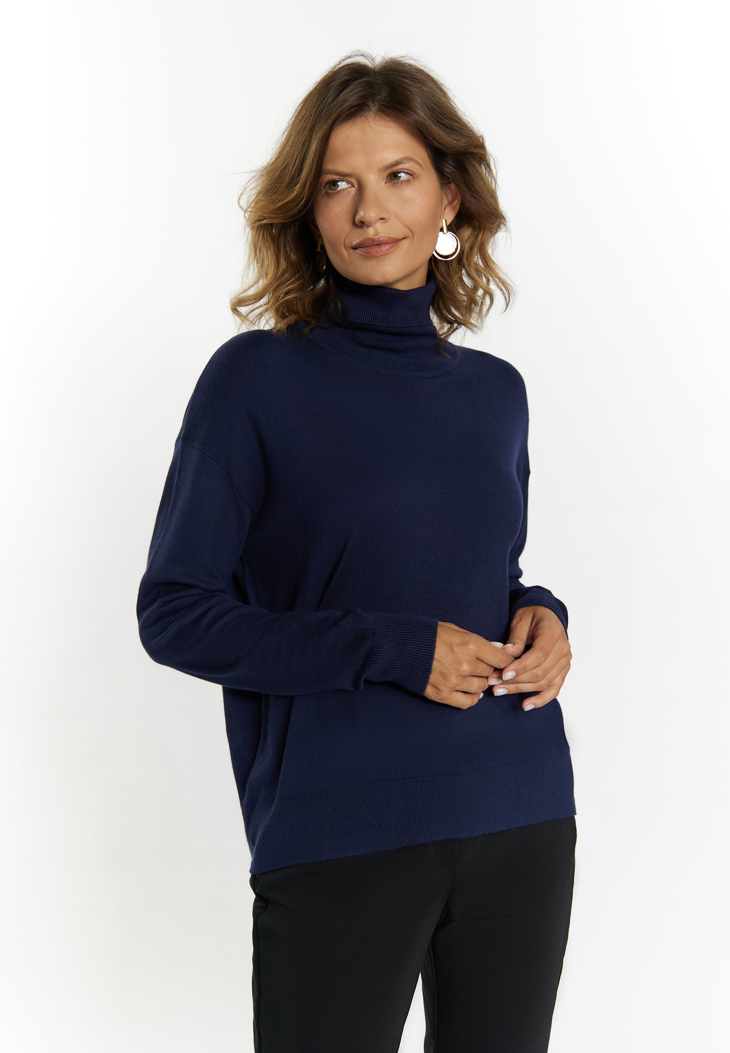 usha BLACK LABEL Women's Knitted Sweater