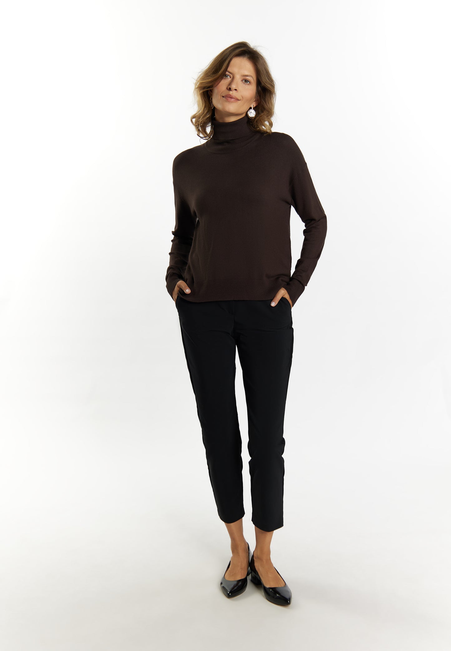 usha BLACK LABEL Women's Knitted Sweater
