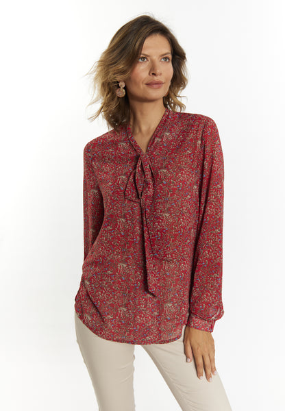 Albee Women's Tie Neck Blouse