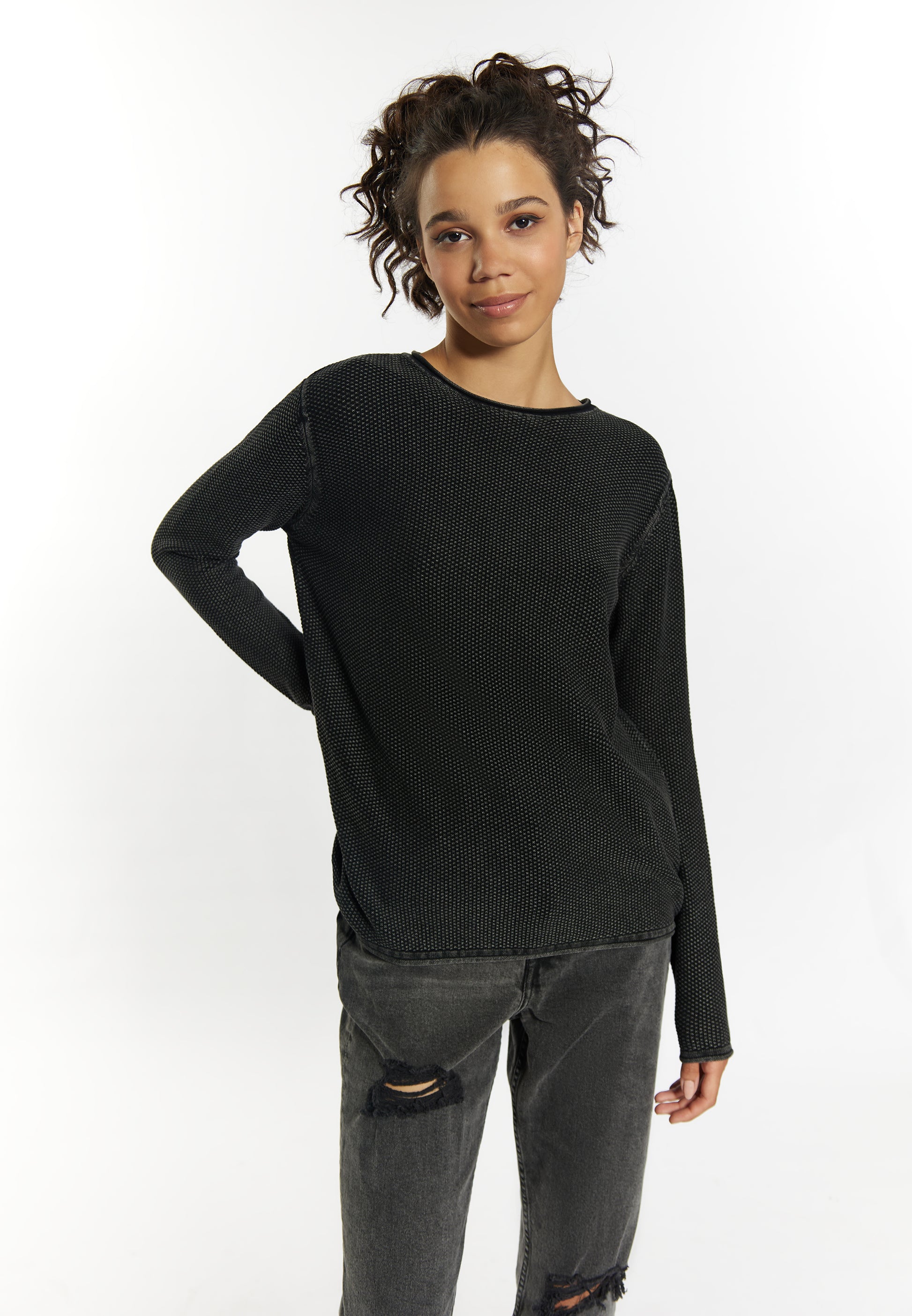 myMo ROCKS Damen-Strickpullover