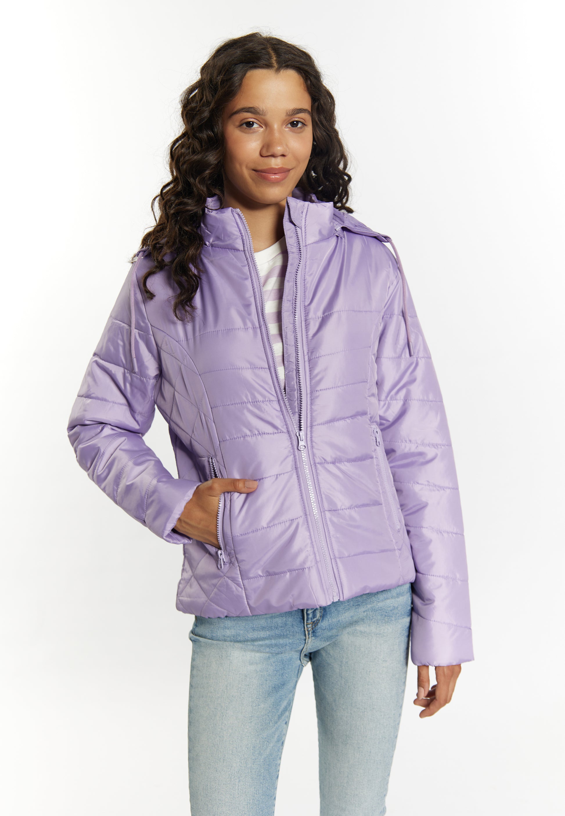 myMo Damen Ghtly Wattierte Jacke