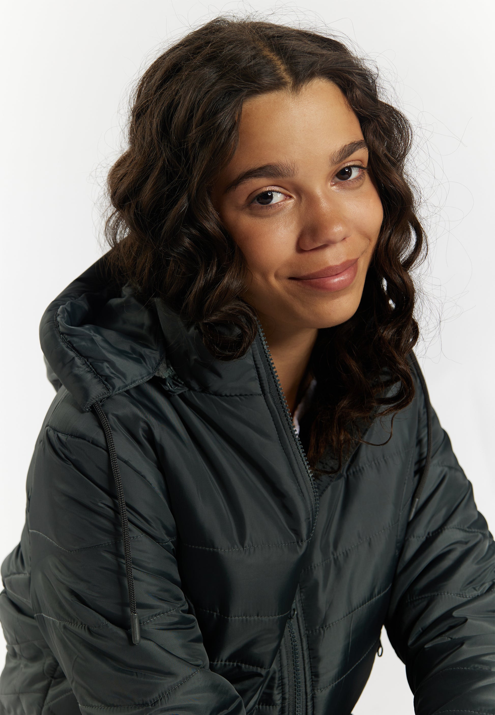 myMo Damen Ghtly Wattierte Jacke