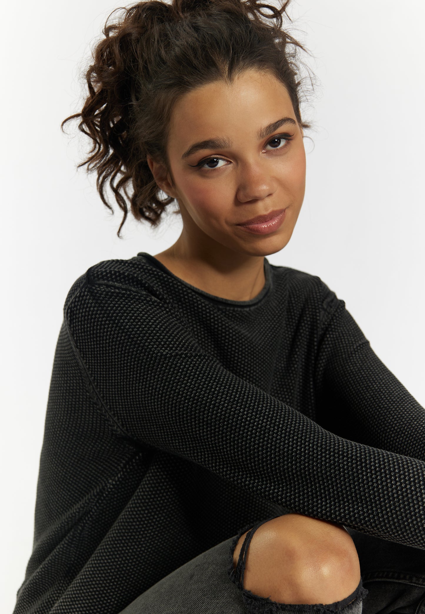 myMo ROCKS Damen-Strickpullover