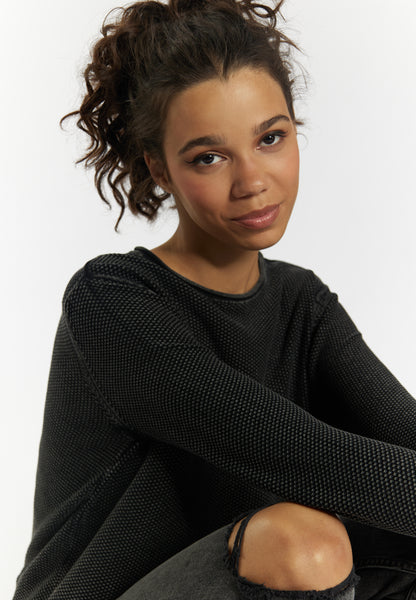 myMo ROCKS Damen-Strickpullover