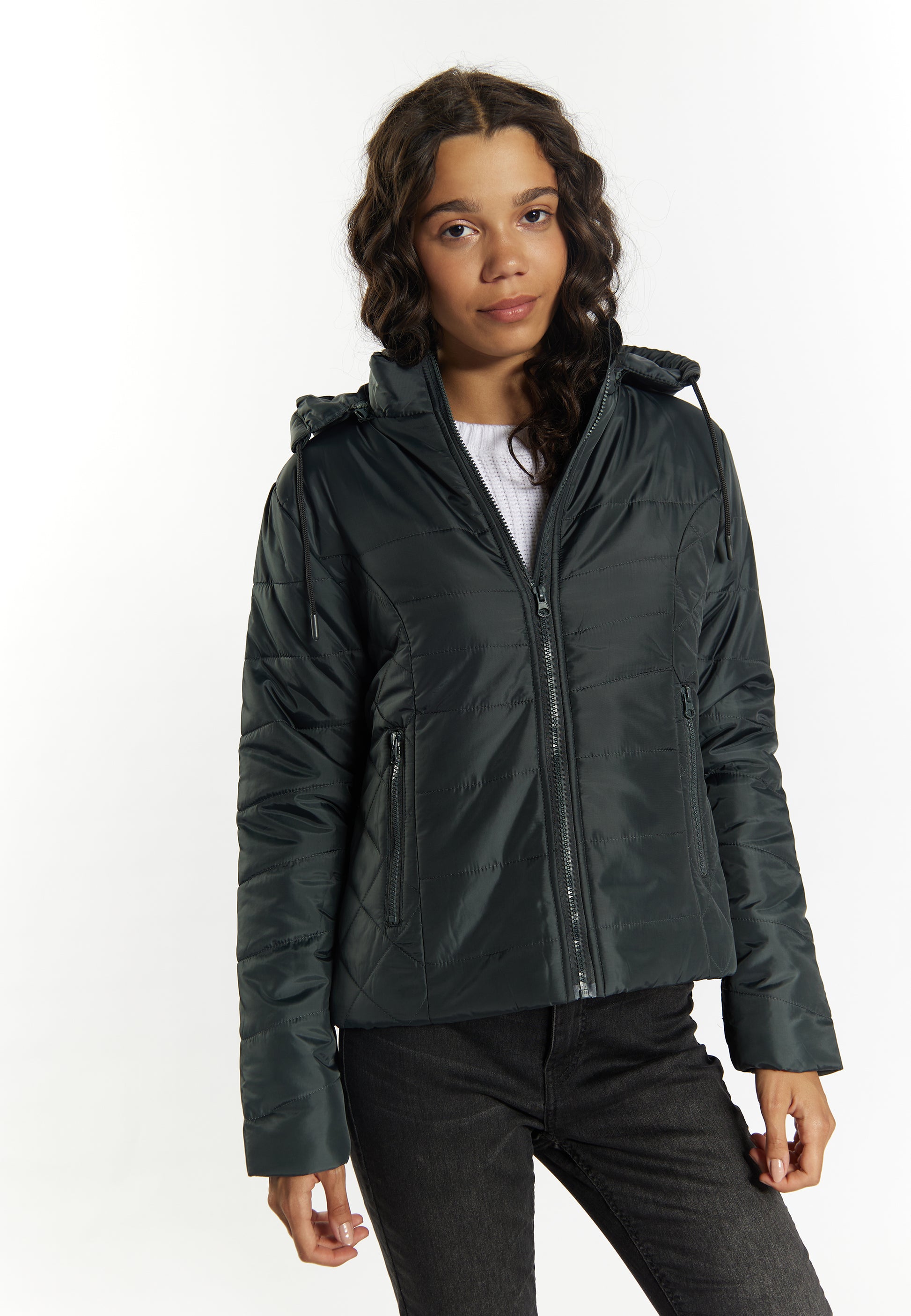 myMo Damen Ghtly Wattierte Jacke