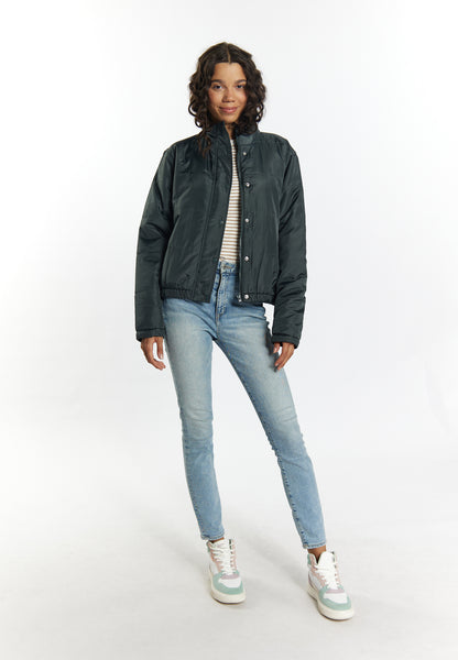 myMo Damen Ghtly Gef�tterte Blouson-Jacke
