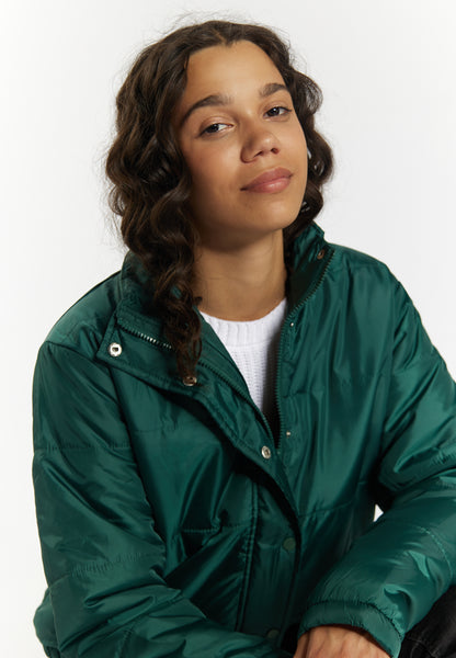 myMo Damen Ghtly Gef�tterte Blouson-Jacke