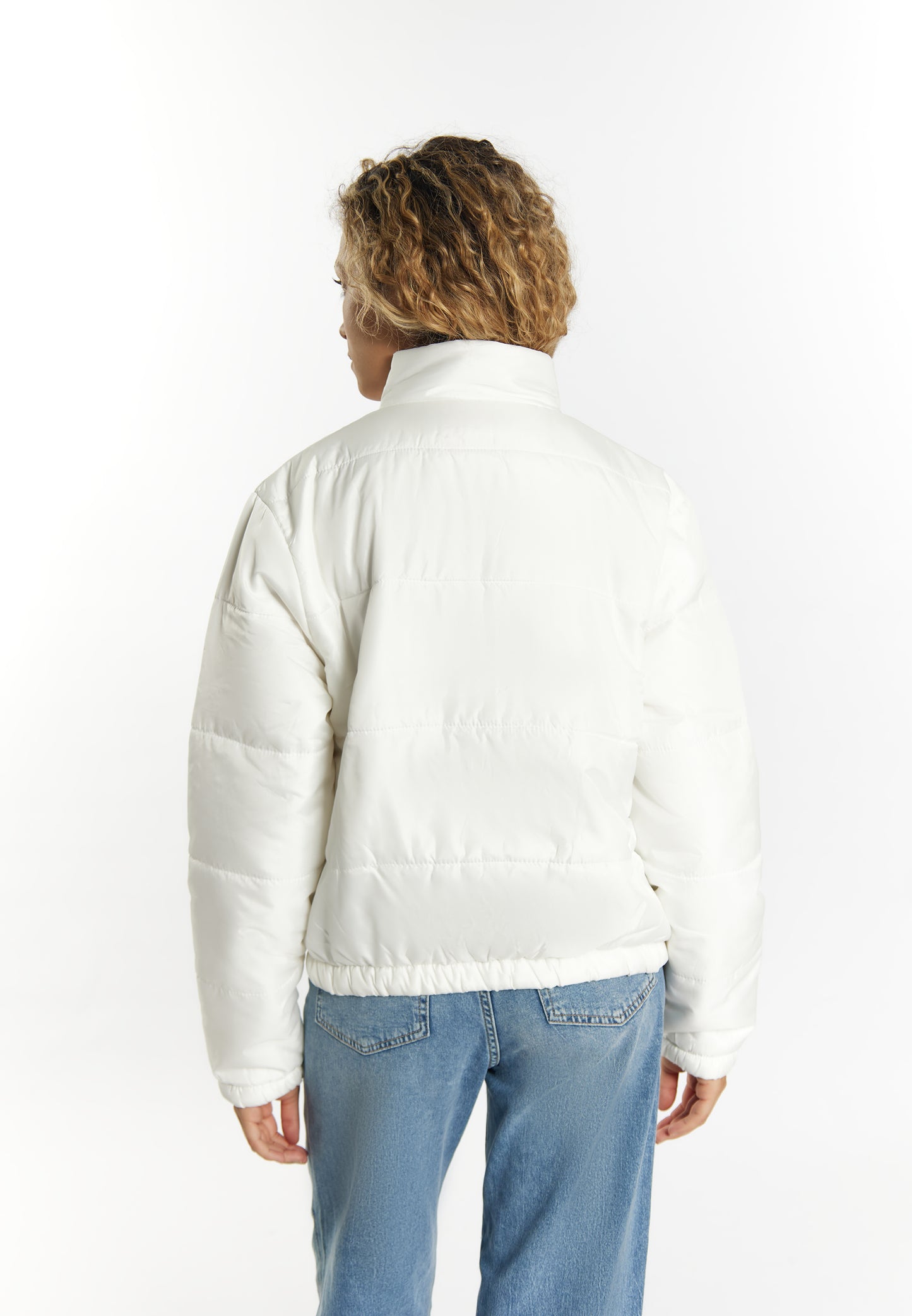 myMo Women's Leicht Wattierte Blousonjacke Blonda