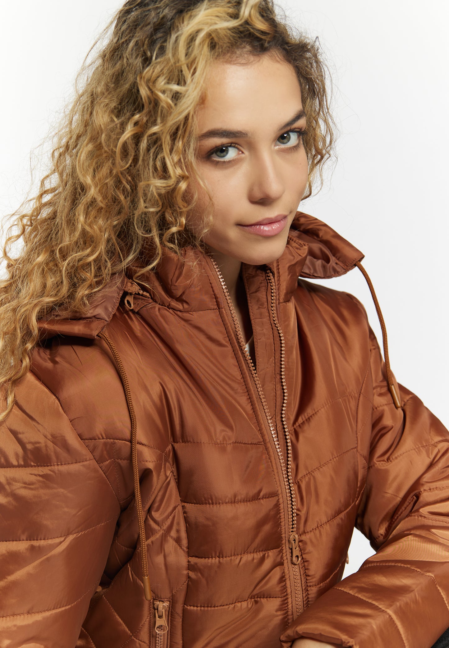myMo Damen Ghtly Wattierte Jacke