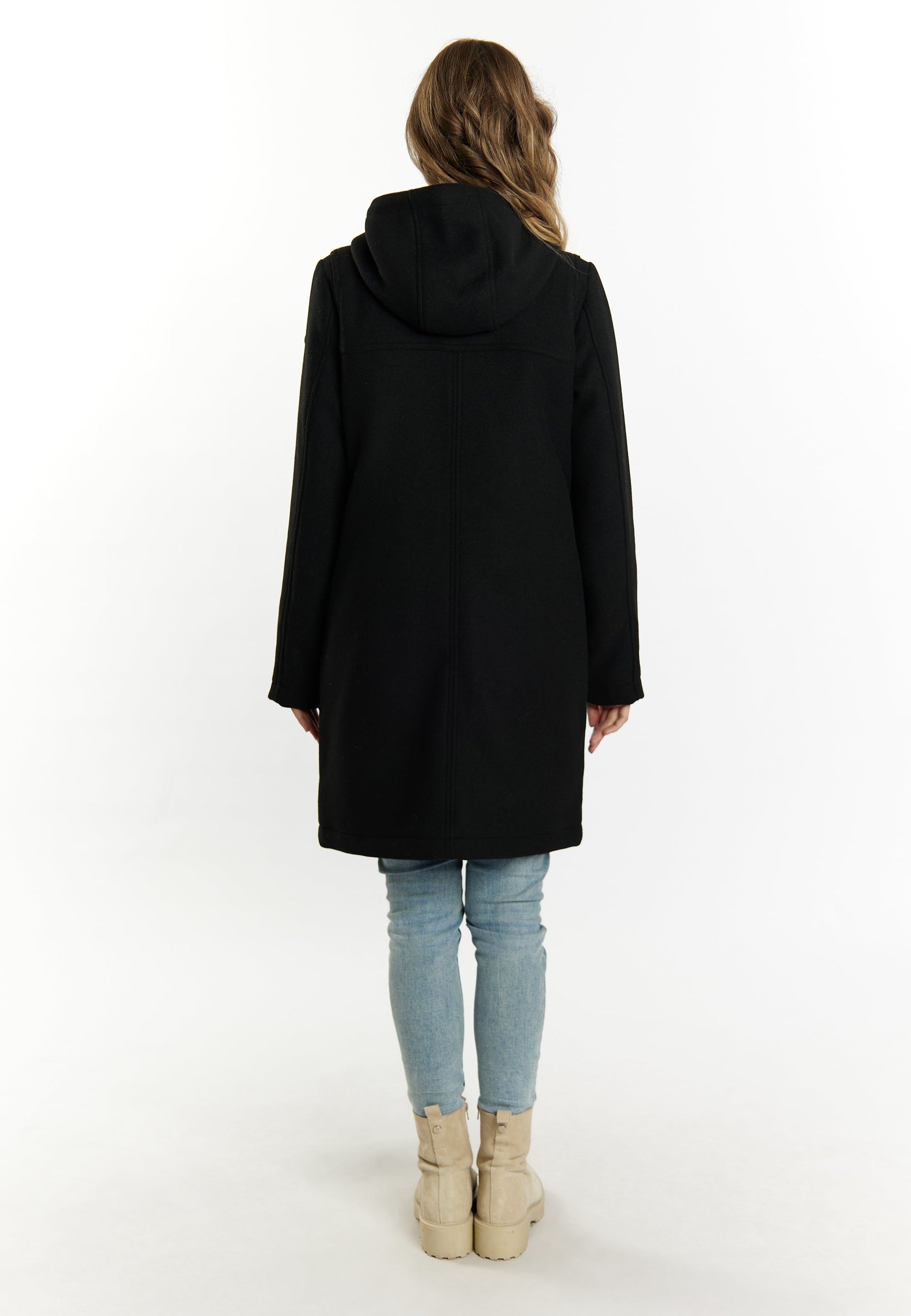 Dreimaster vintage Women's Wool Blend Duffle Coat