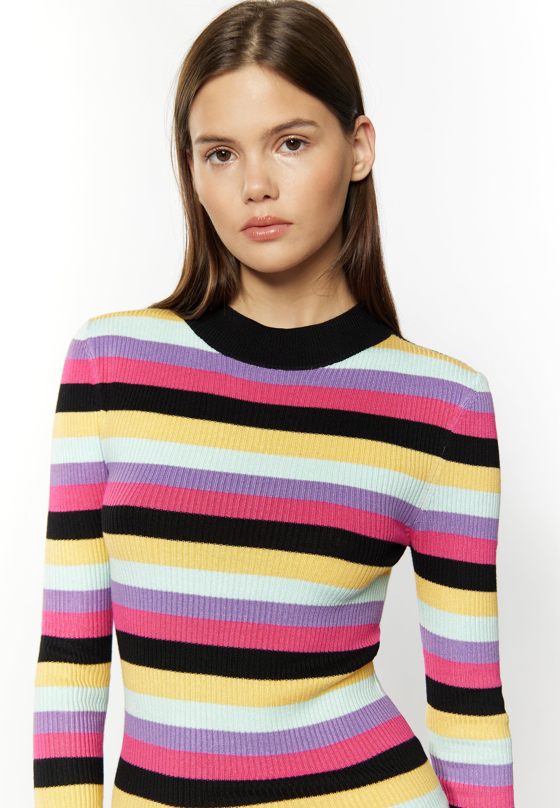 myMo Damen-Strickkleid
