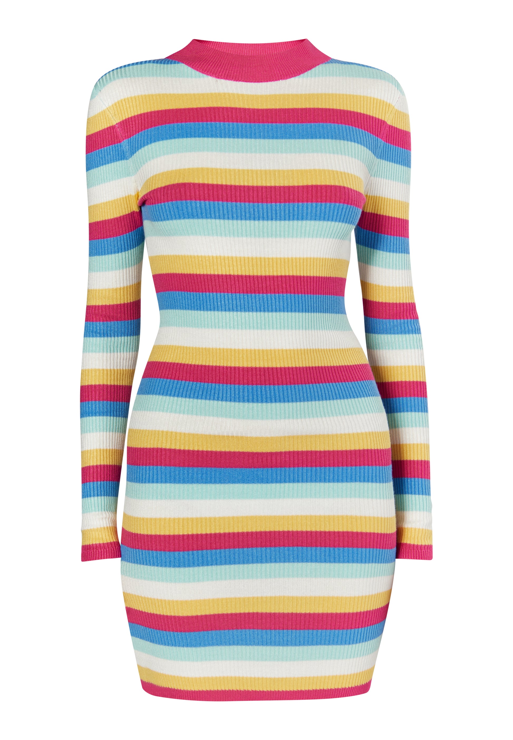 myMo Damen-Strickkleid