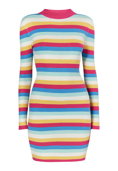 myMo Damen-Strickkleid
