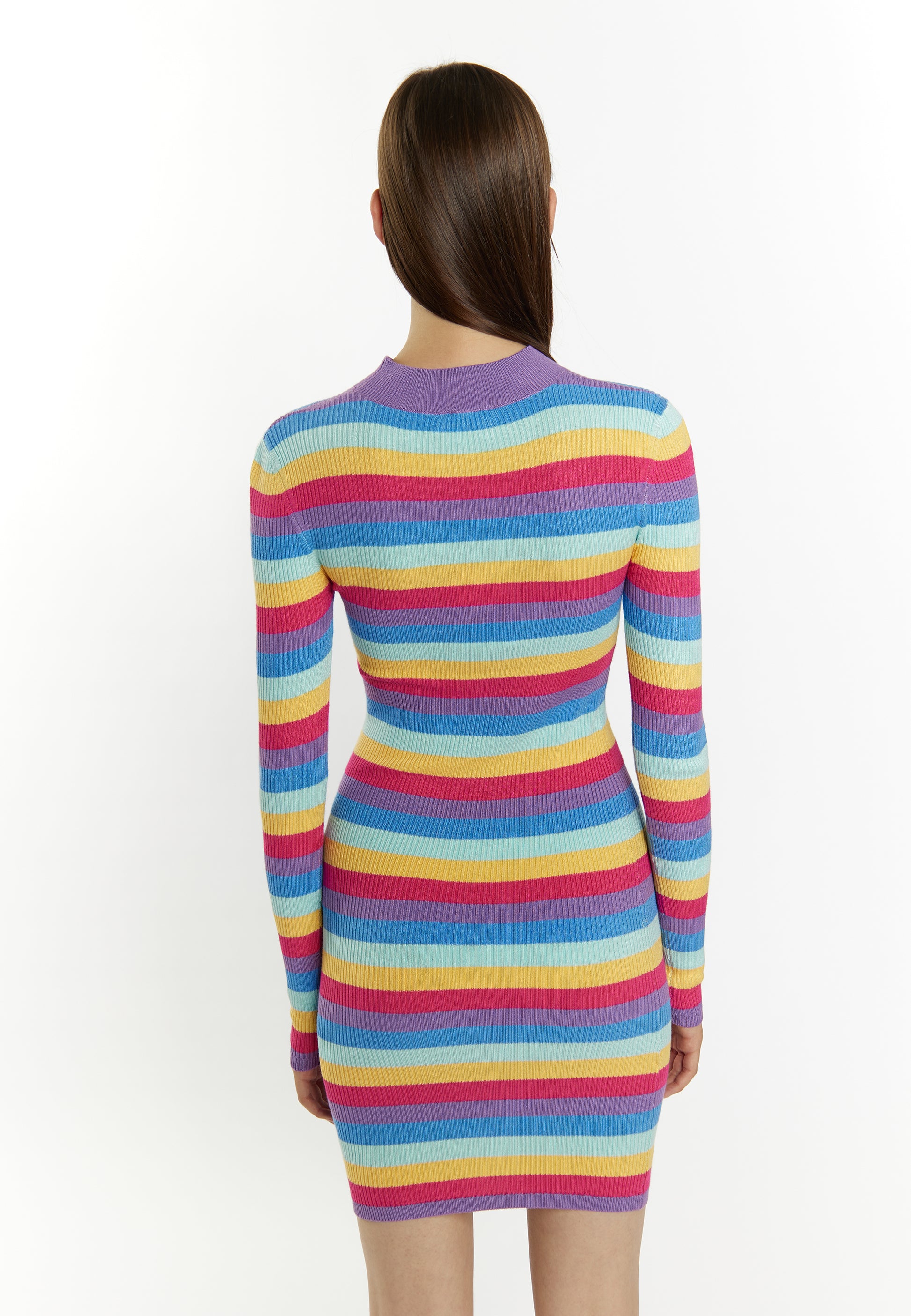 myMo Damen-Strickkleid
