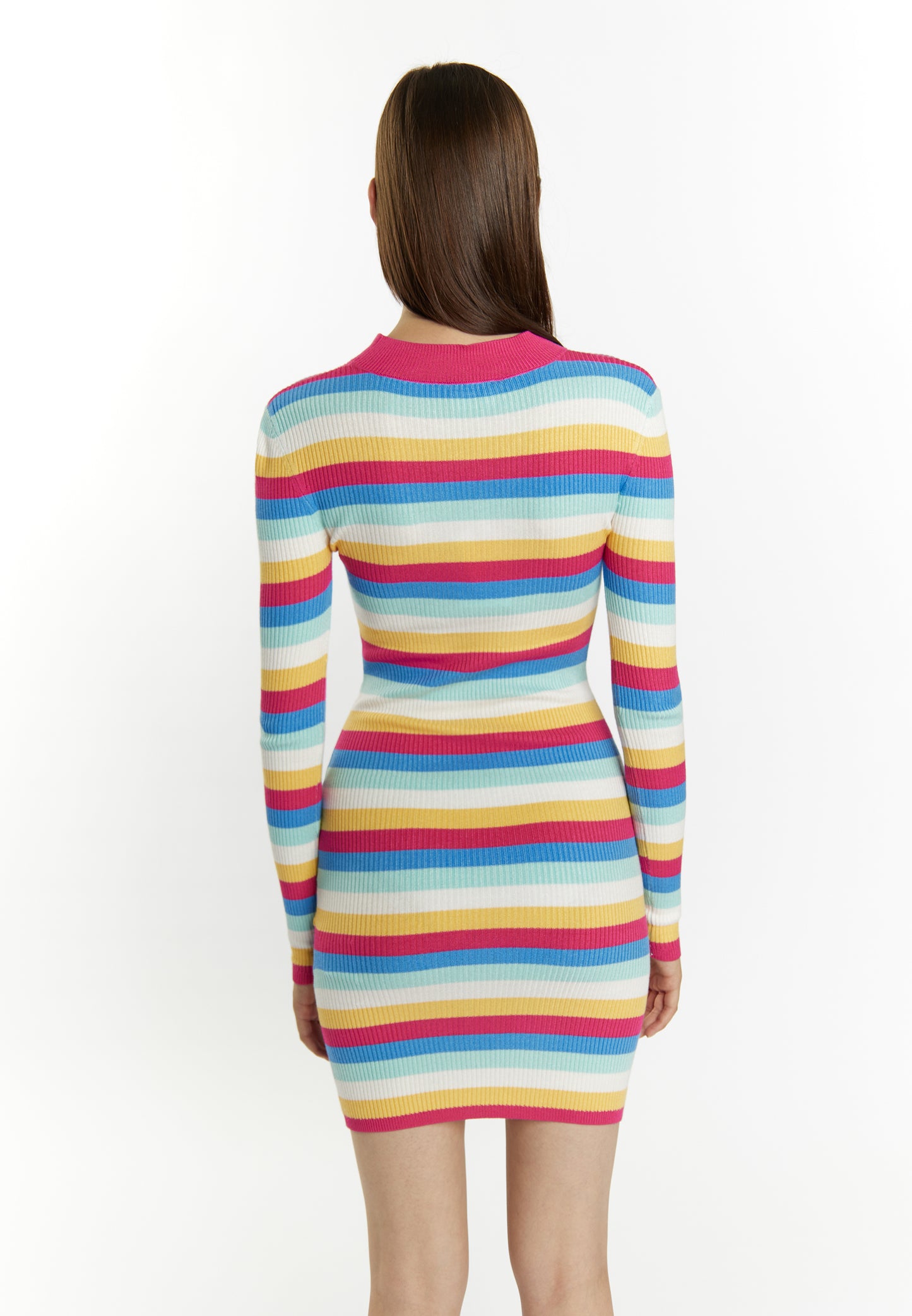 myMo Damen-Strickkleid