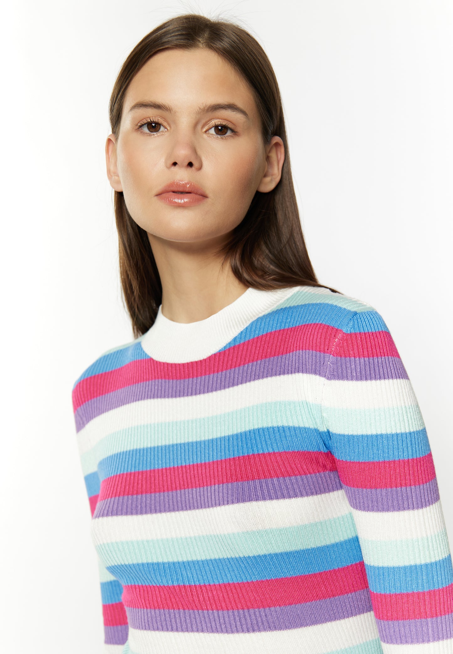 myMo Damen-Strickkleid