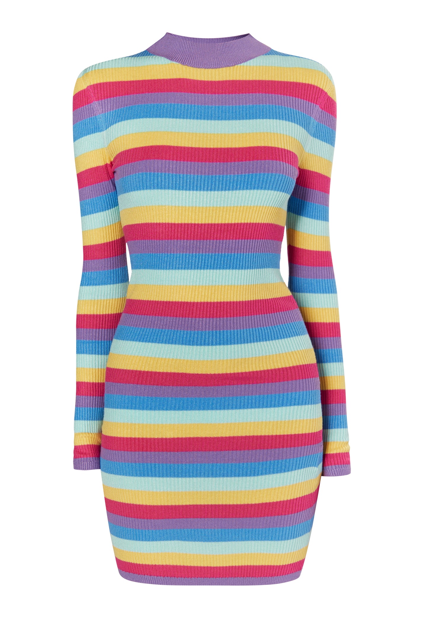 myMo Damen-Strickkleid