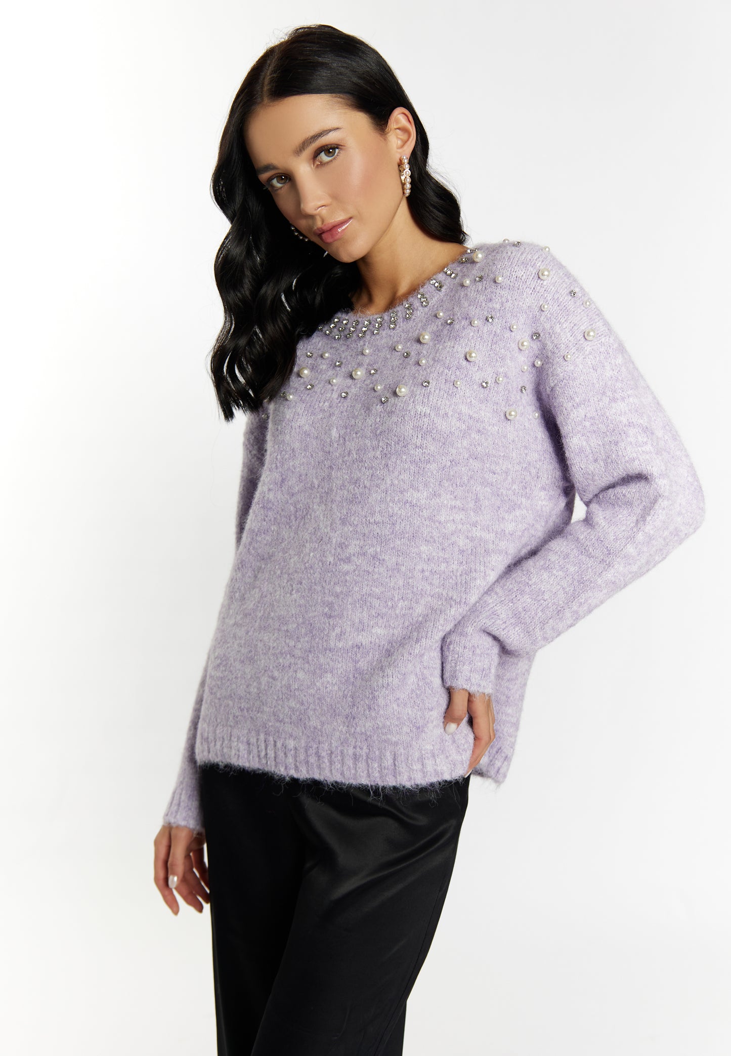 faina Damen Strickpullover