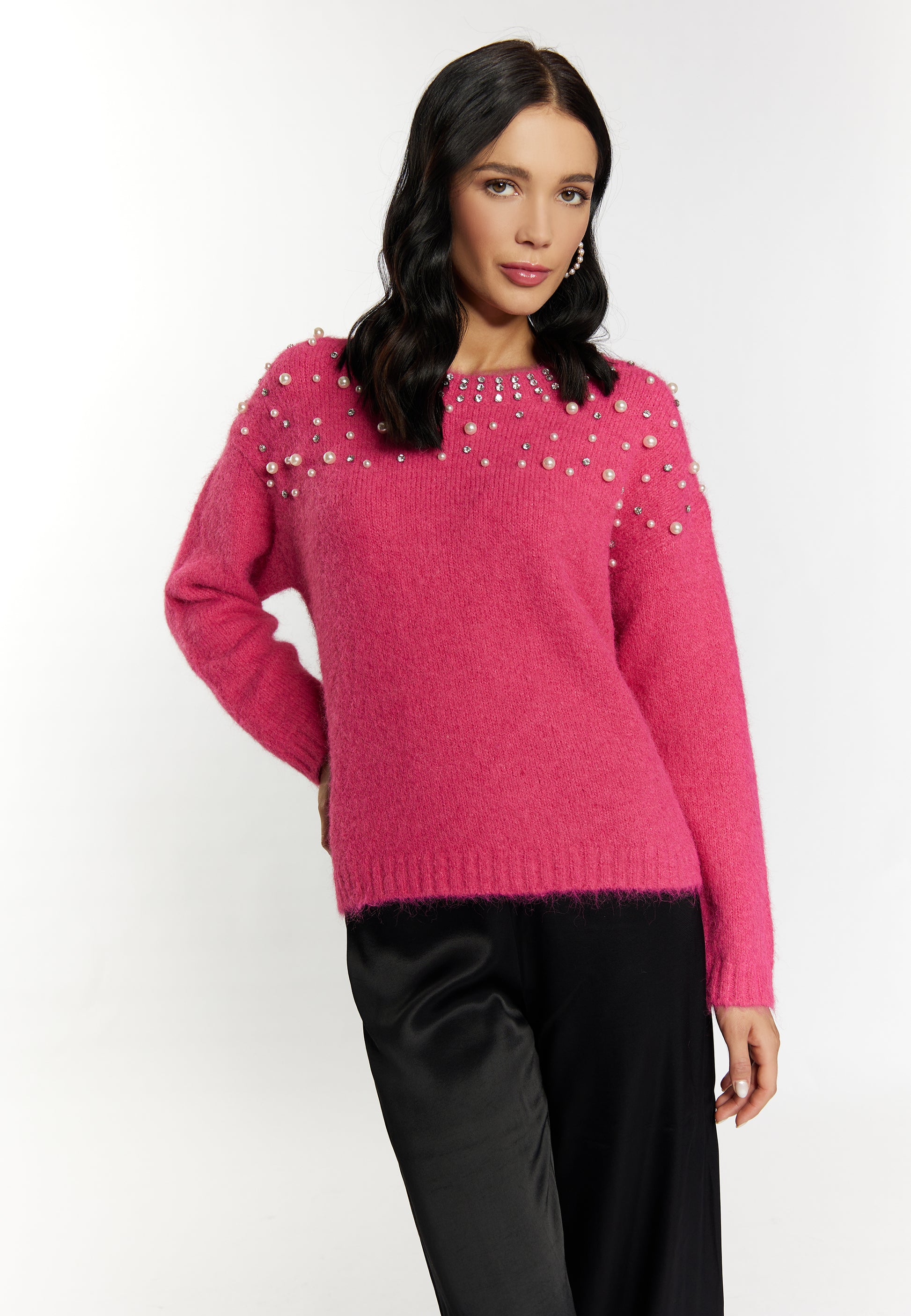 faina Damen Strickpullover