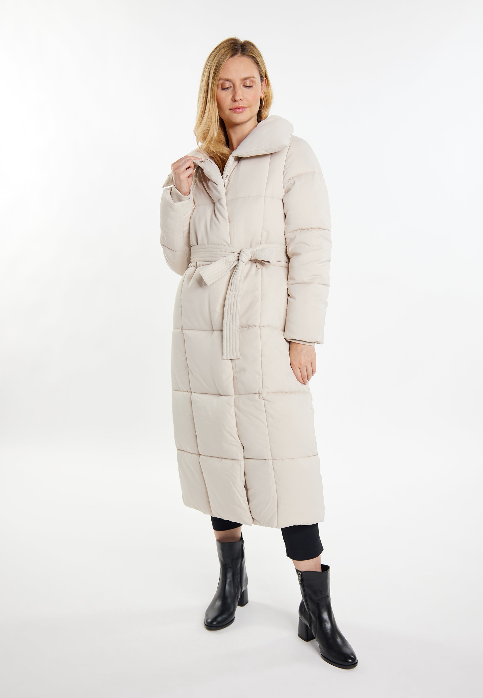 Wais Women's Long Quilted Coat
