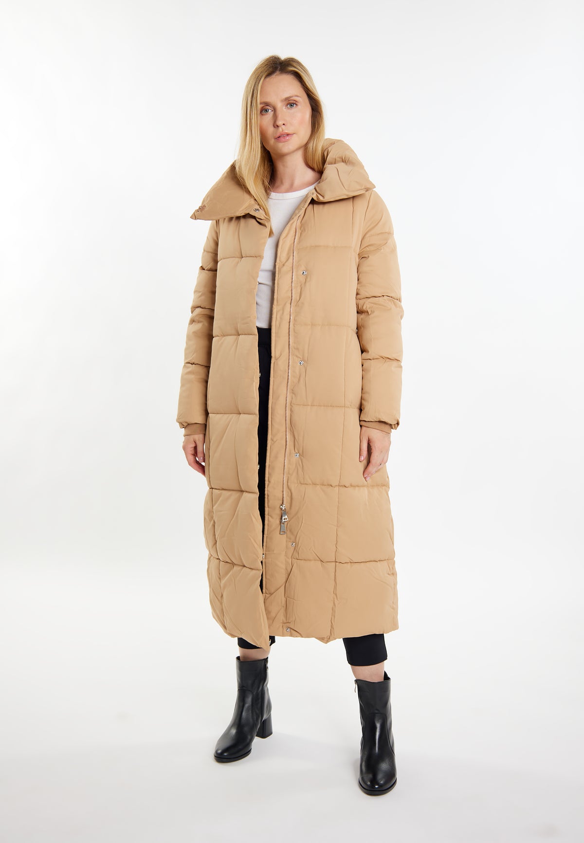 Wais Women's Long Quilted Coat