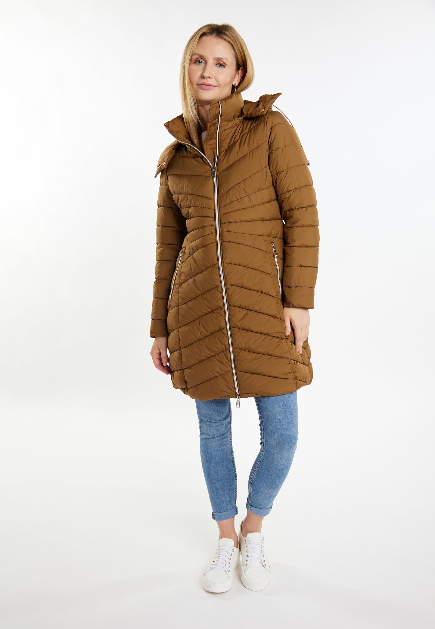usha BLUE LABEL Women's Quilted Coat